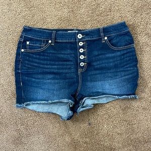 Torrid jean shorts